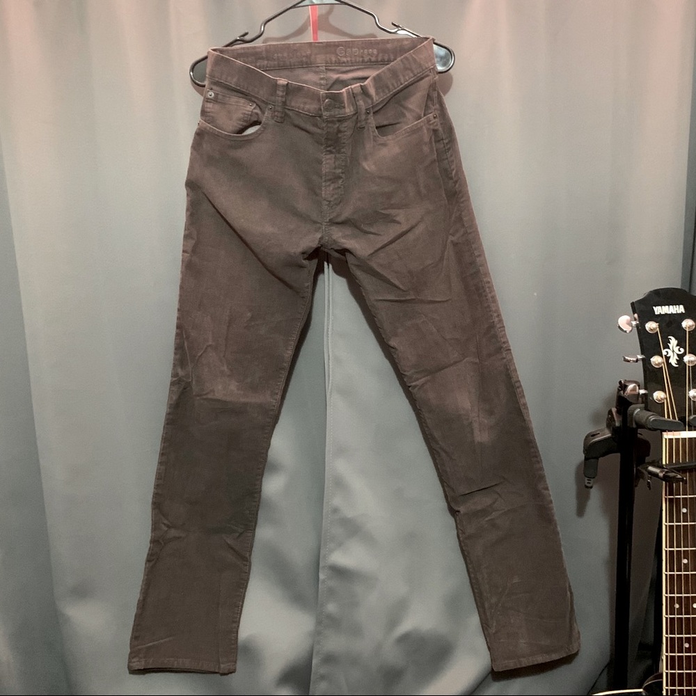 Gap Men’s 28x30 Corduroy Black Pants